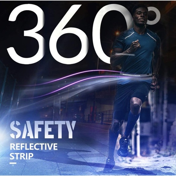 Running Belt Waist Pack for Women&Men, Water Resistant Reflective Runner Pouch - Picture 2 of 4